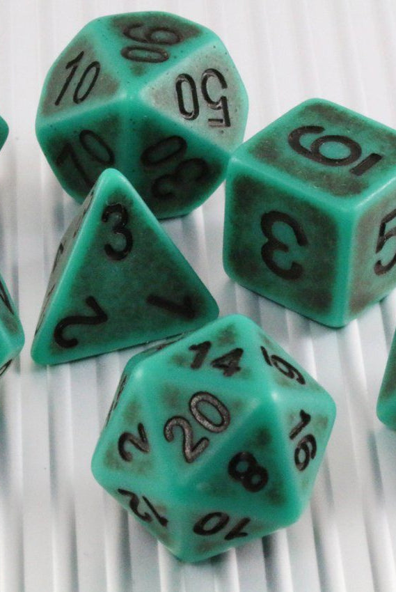 Ancient Dice Green