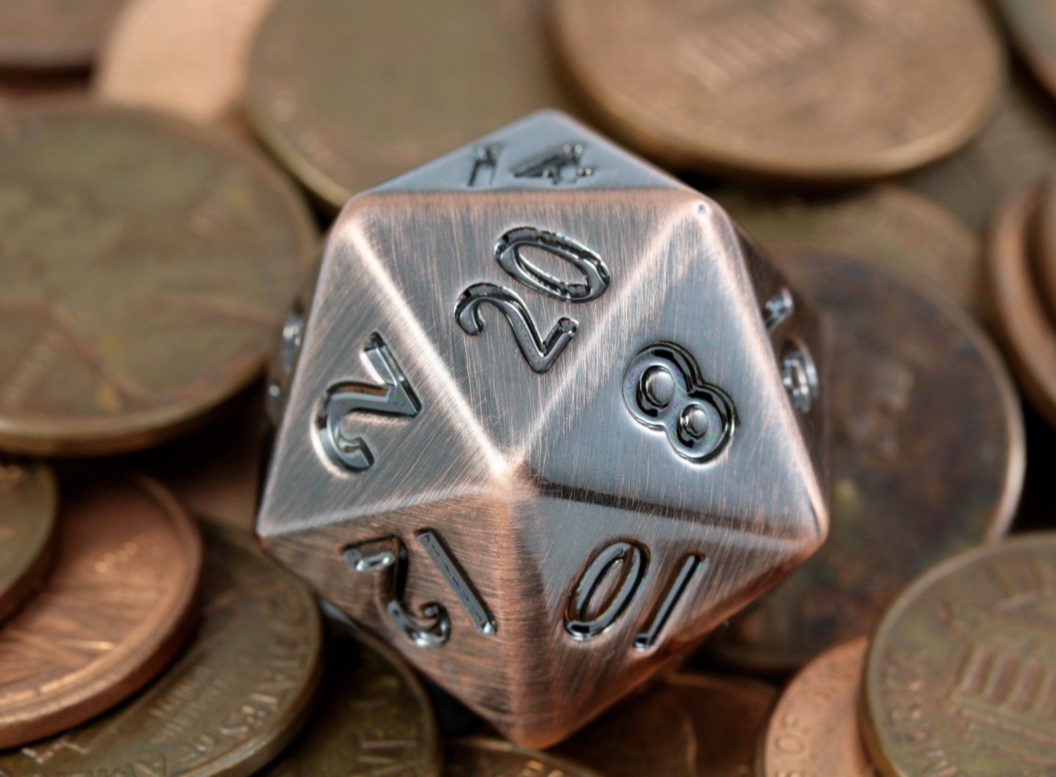 D&D Metal Dice