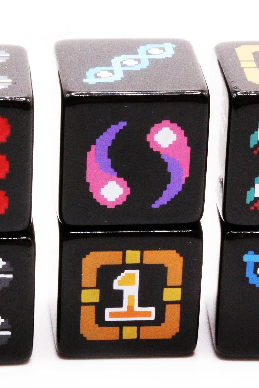 Retro Arcade d6 Dice