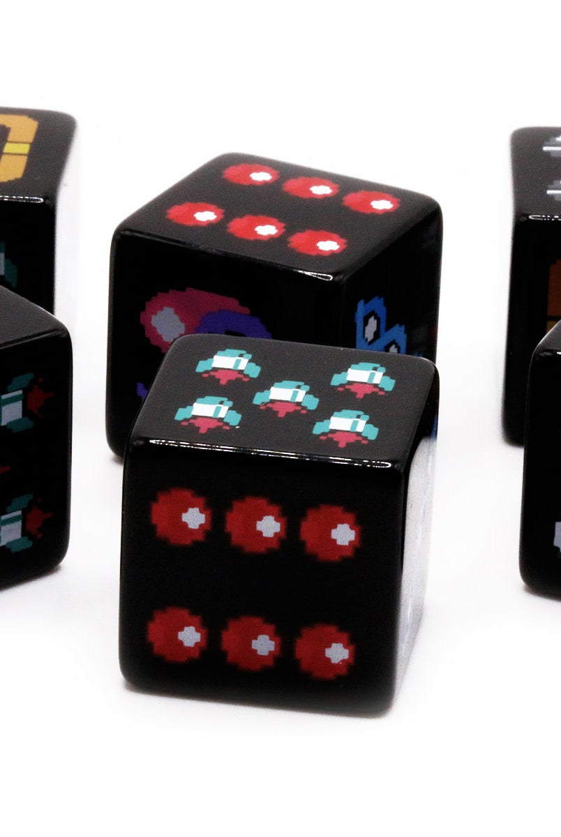 8 Bit Video Game Dice