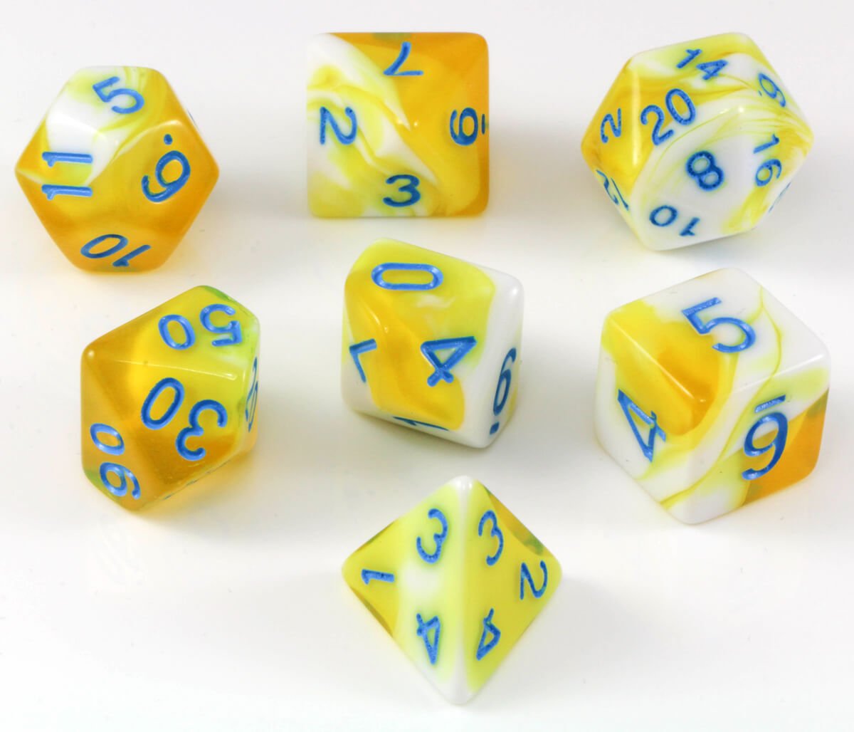 D&D Yellow Dice