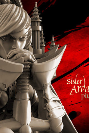 Ardanna, Pillar of the Faith TTRPG Mini