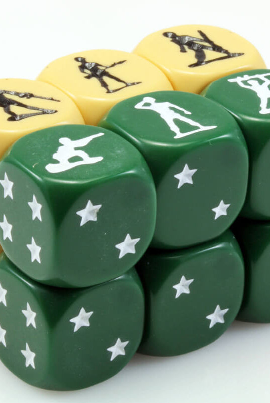 Army Men d6 dice