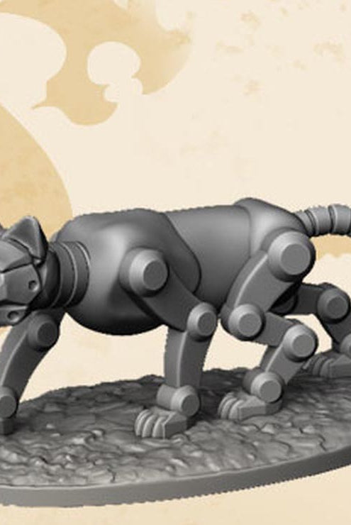 BOM60036 Robot Attack Cat Miniature