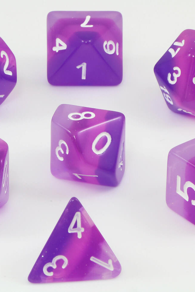 Aurora Dice Purple