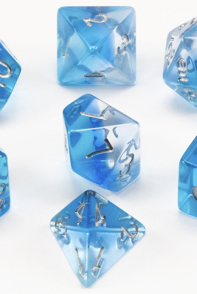 D&D Dice Aurora Ice