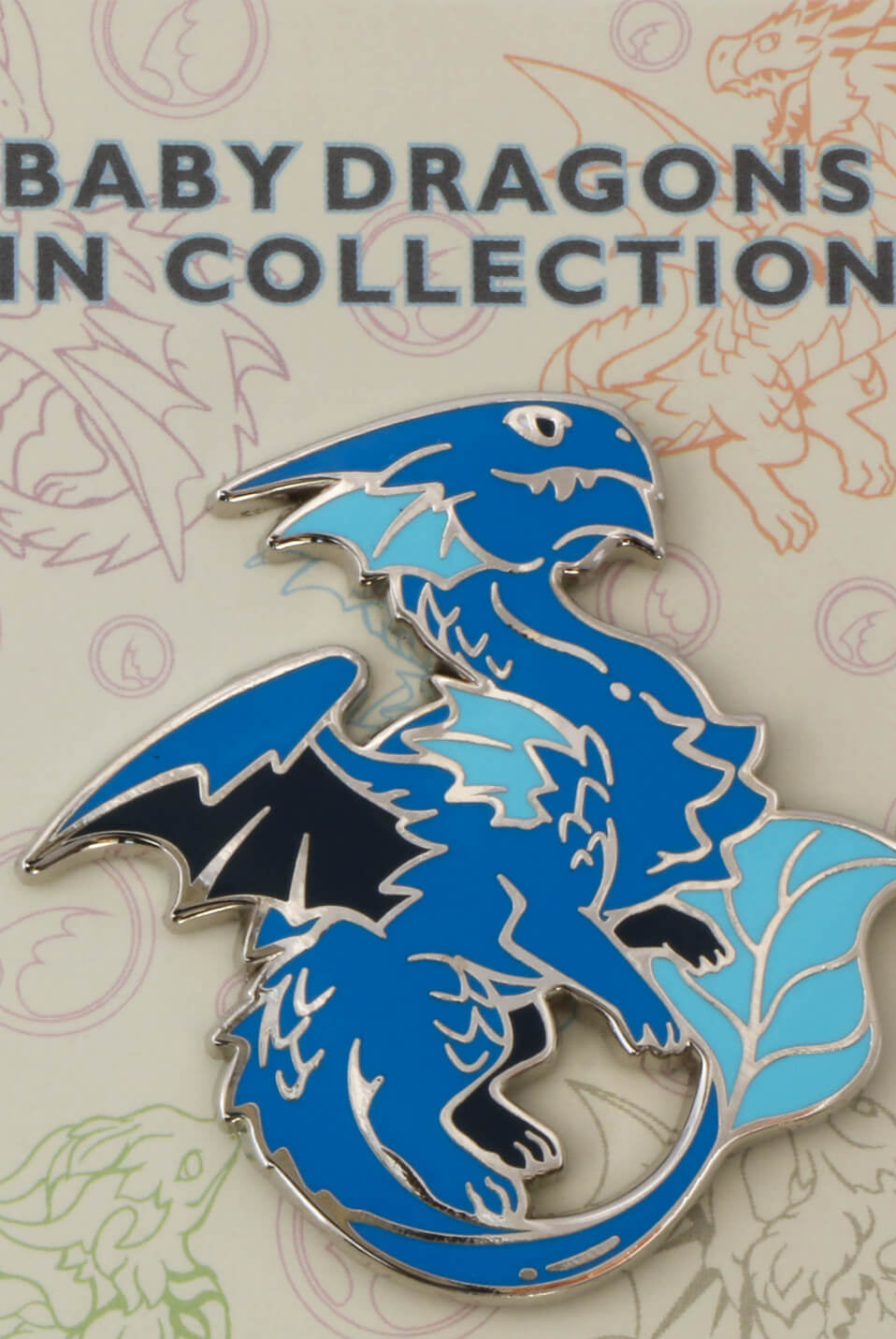 Baby Blue Dragon Pin