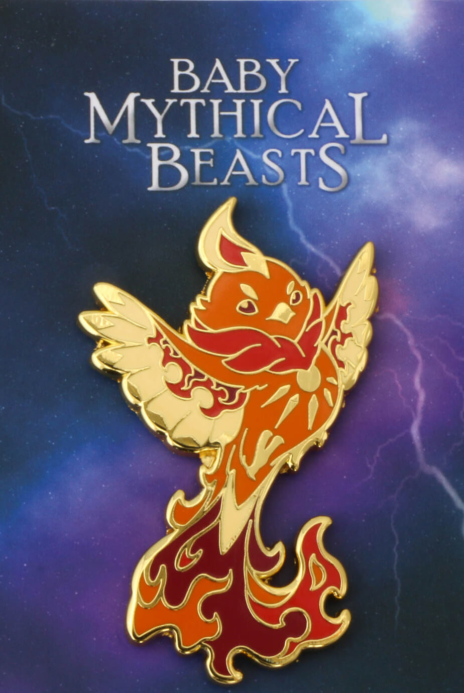 Baby Phoenix Enamel Pin