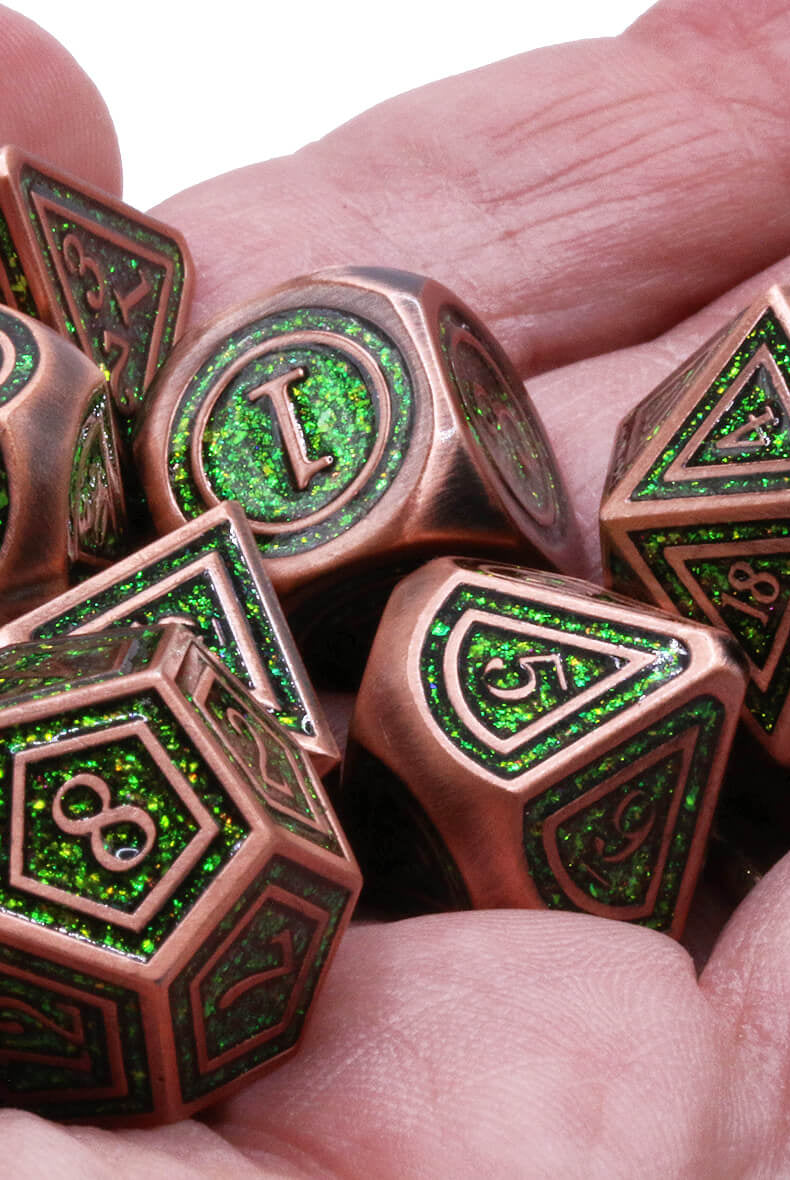 TTRPG Metal Dice