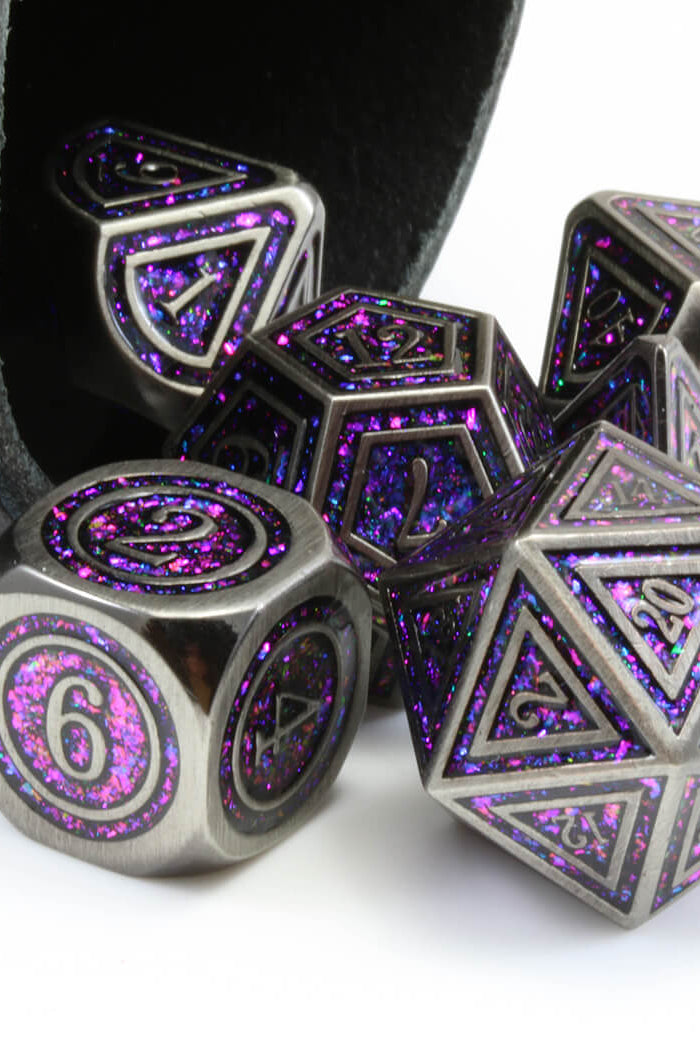 Battle Mage Dice Prismatic Purple 5