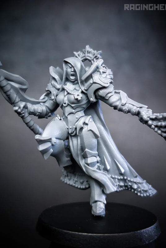 Raging Heroes Miniatures Sentencia Model print