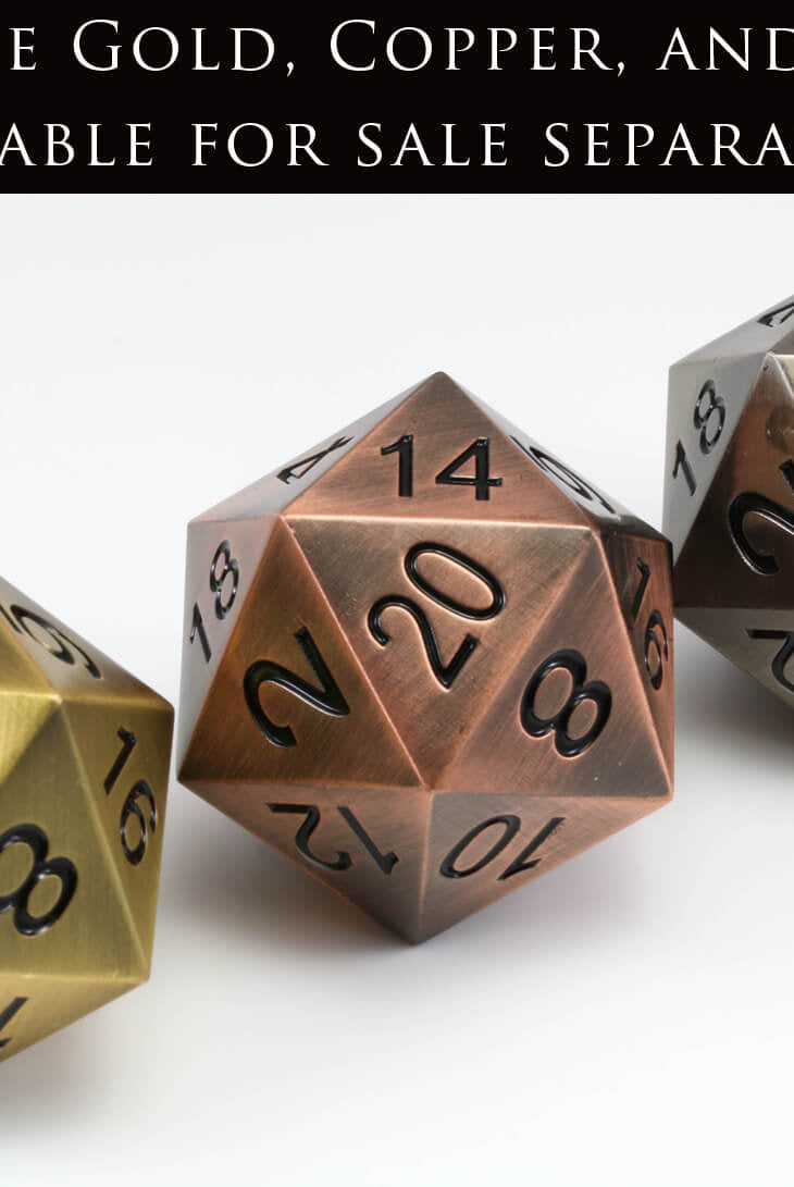 Giant d20 Berserker Dice