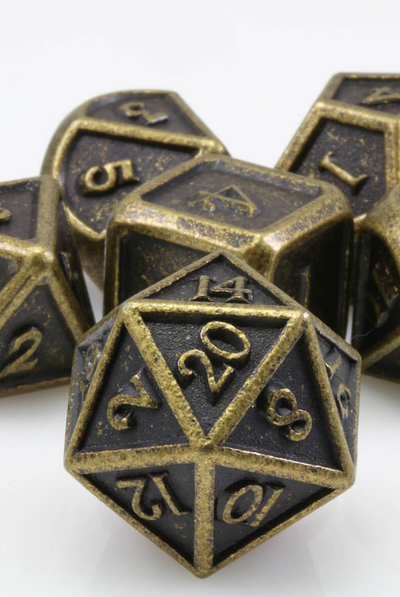 Berserker Dice Ancient Bronze 2