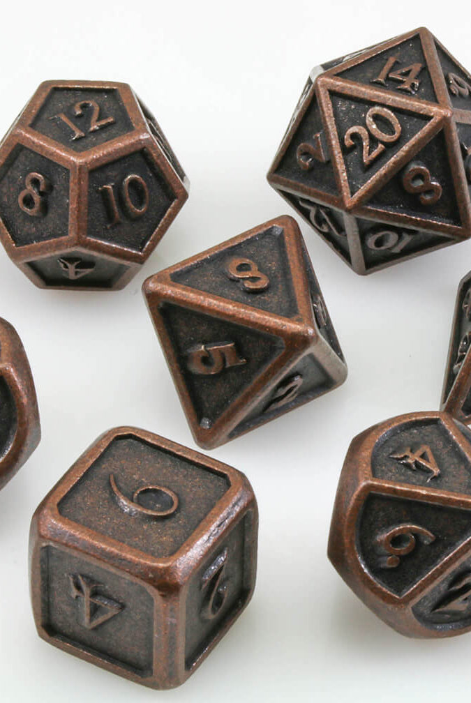 Berserker Dice Ancient Copper