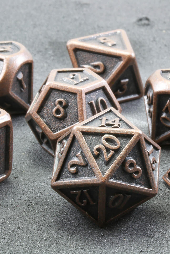 Berserker Dice Ancient Copper 3