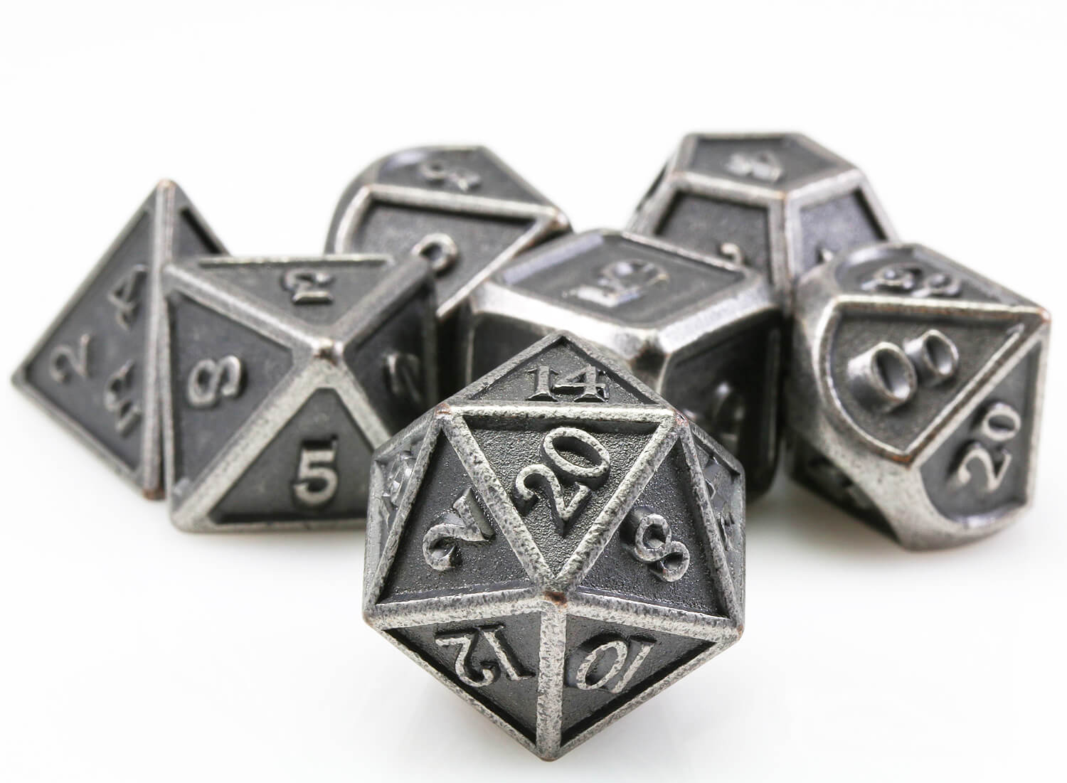 Berserker Dice Ancient Silver 2