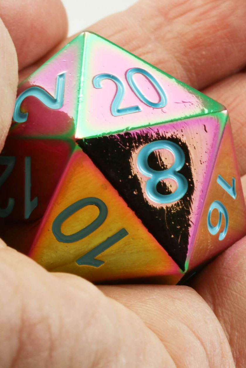 Giant dice rainbow