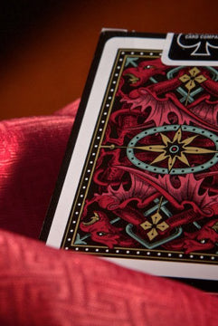 Dragon Back Playing Cards Red 1