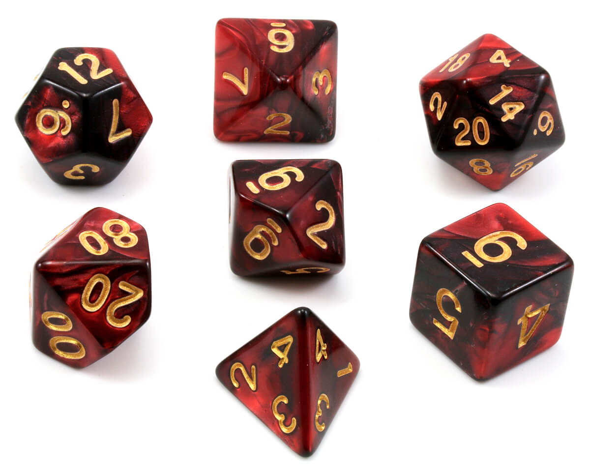 D&D Dice Blood Magic