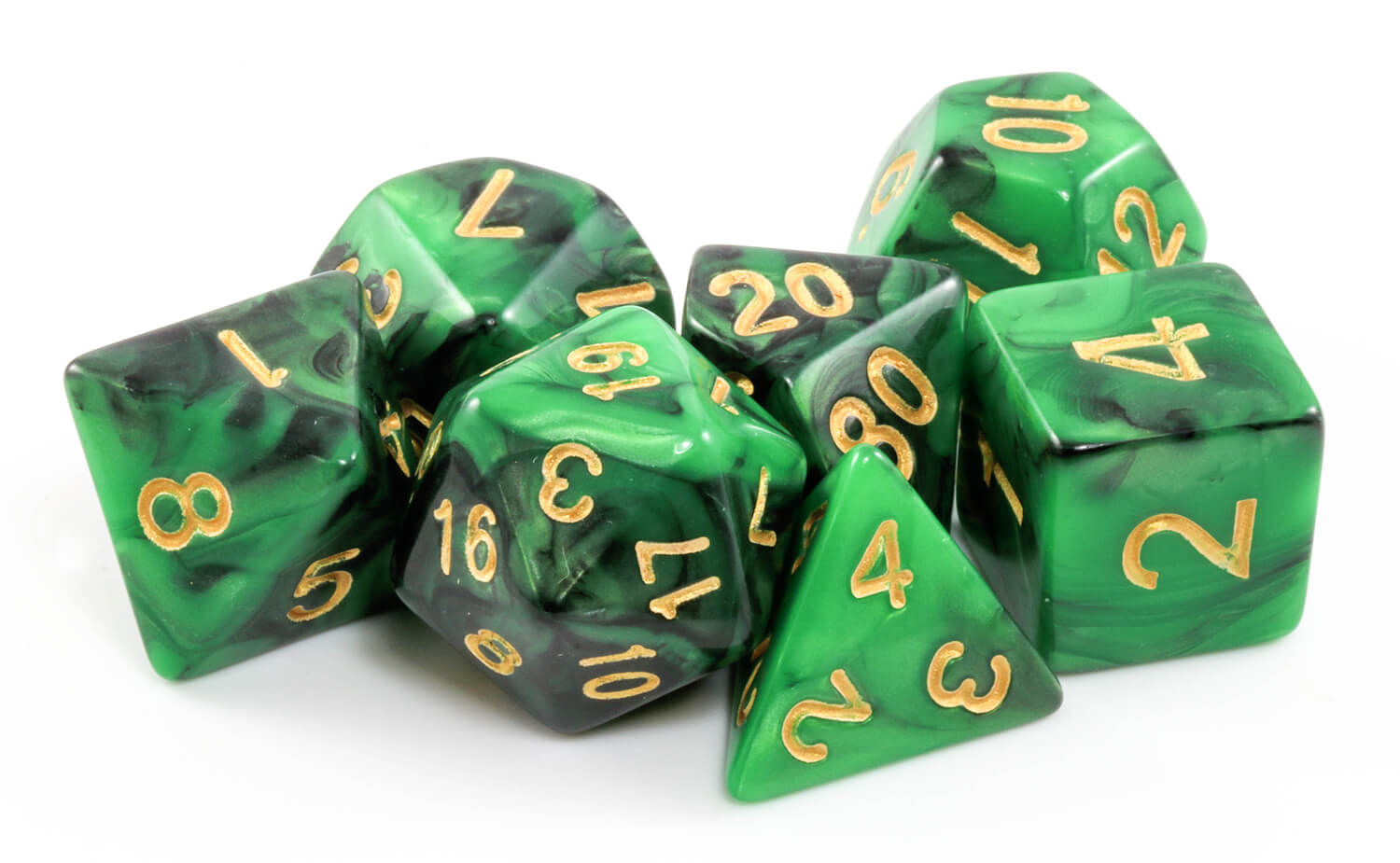 Green Assassin Dice