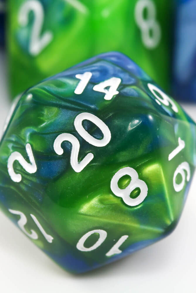 d20 dice