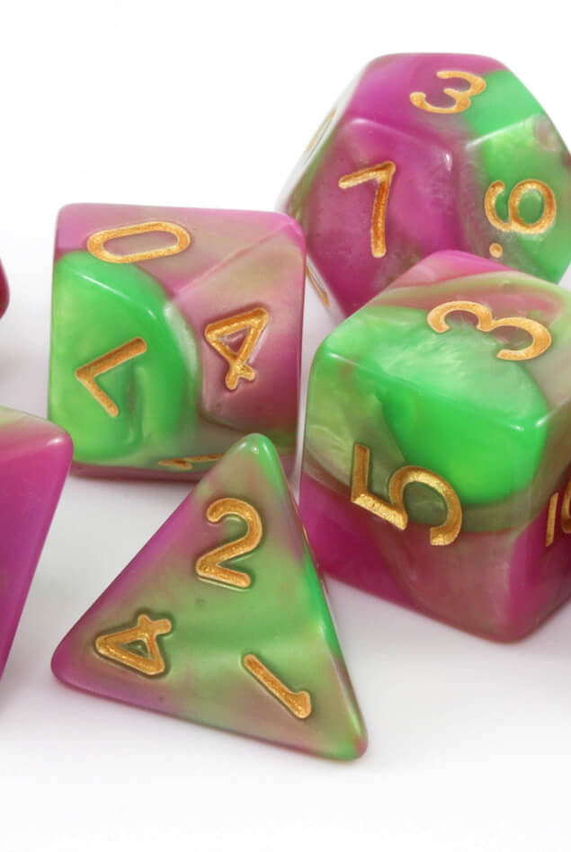 Dnd dice secret garden