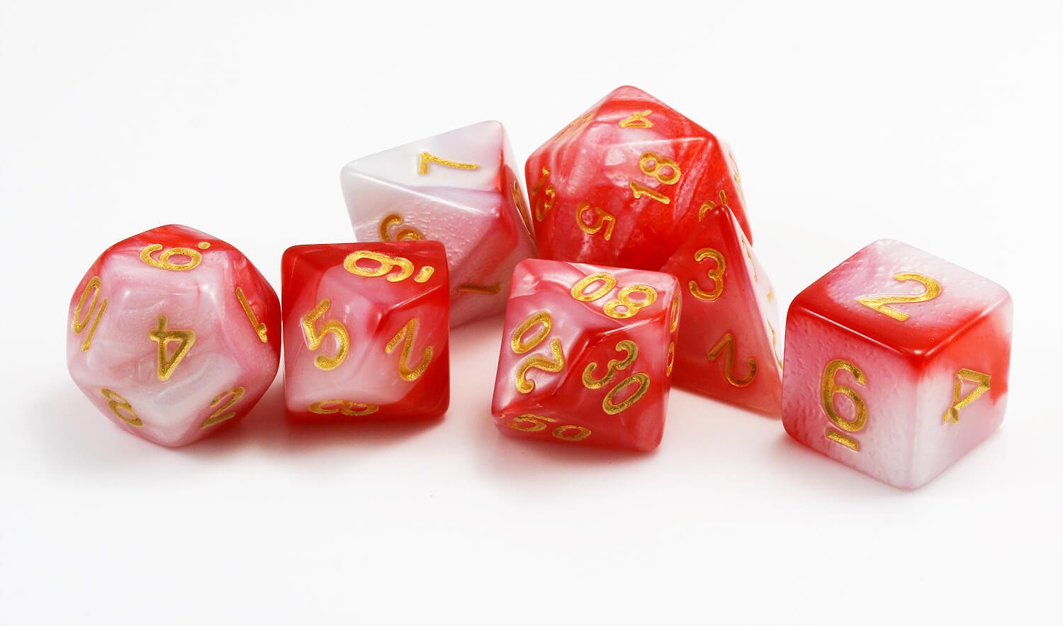 RPG dice peppermint
