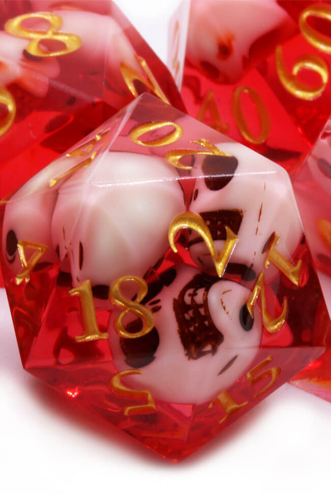 Bloodbath Skull Dice