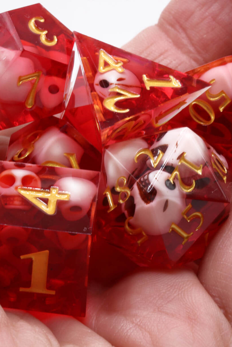 Bloodbath Skull Dice 3