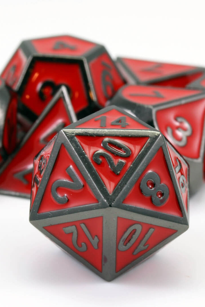 Blood Rage d20 metal