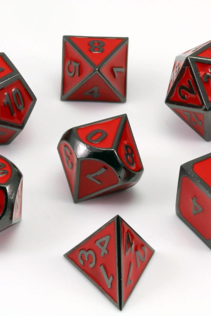 Blood Rage Enamel Dice