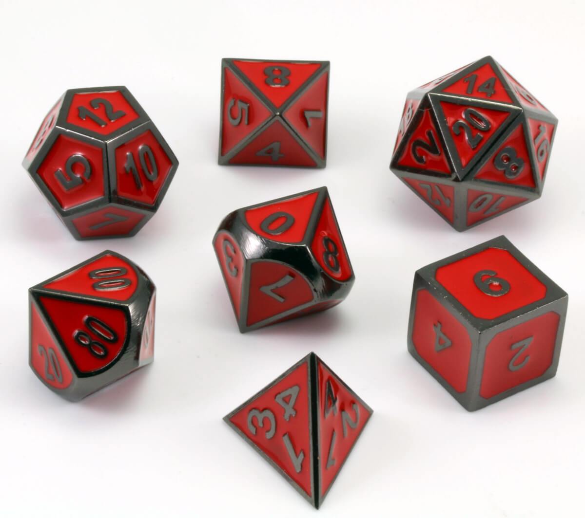 Blood Rage Enamel Dice
