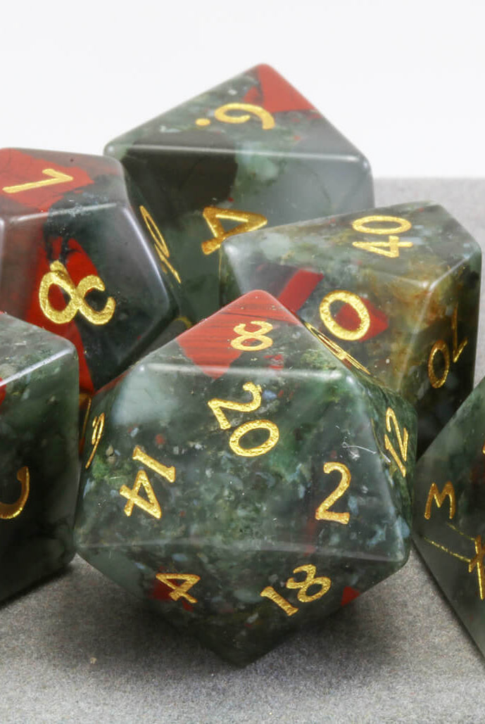 Bloodstone D&D Dice 2