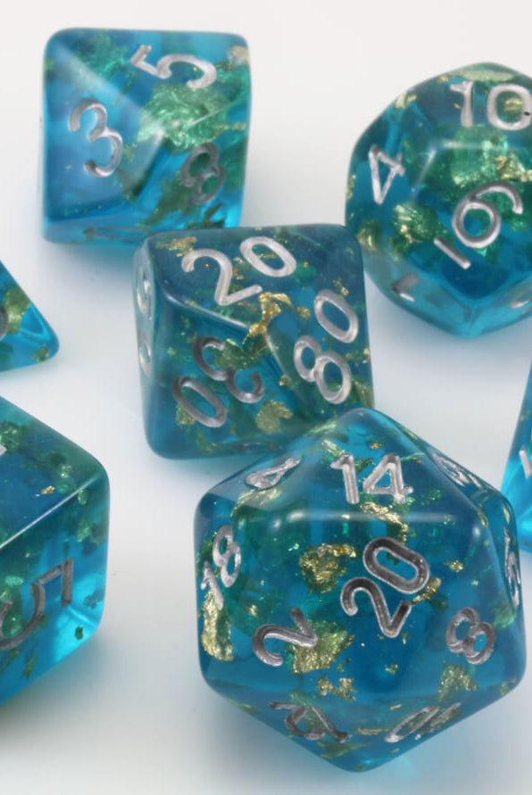 Confetti Dice Blue