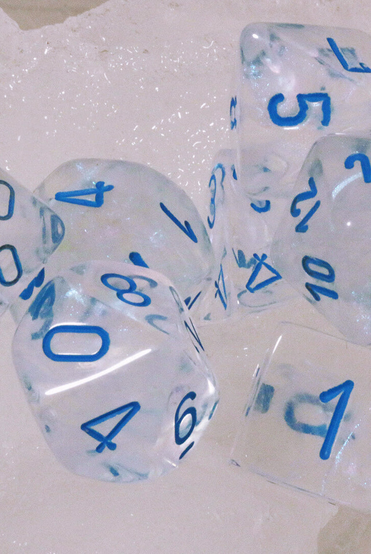 Borealis Icicle Dice Social Media