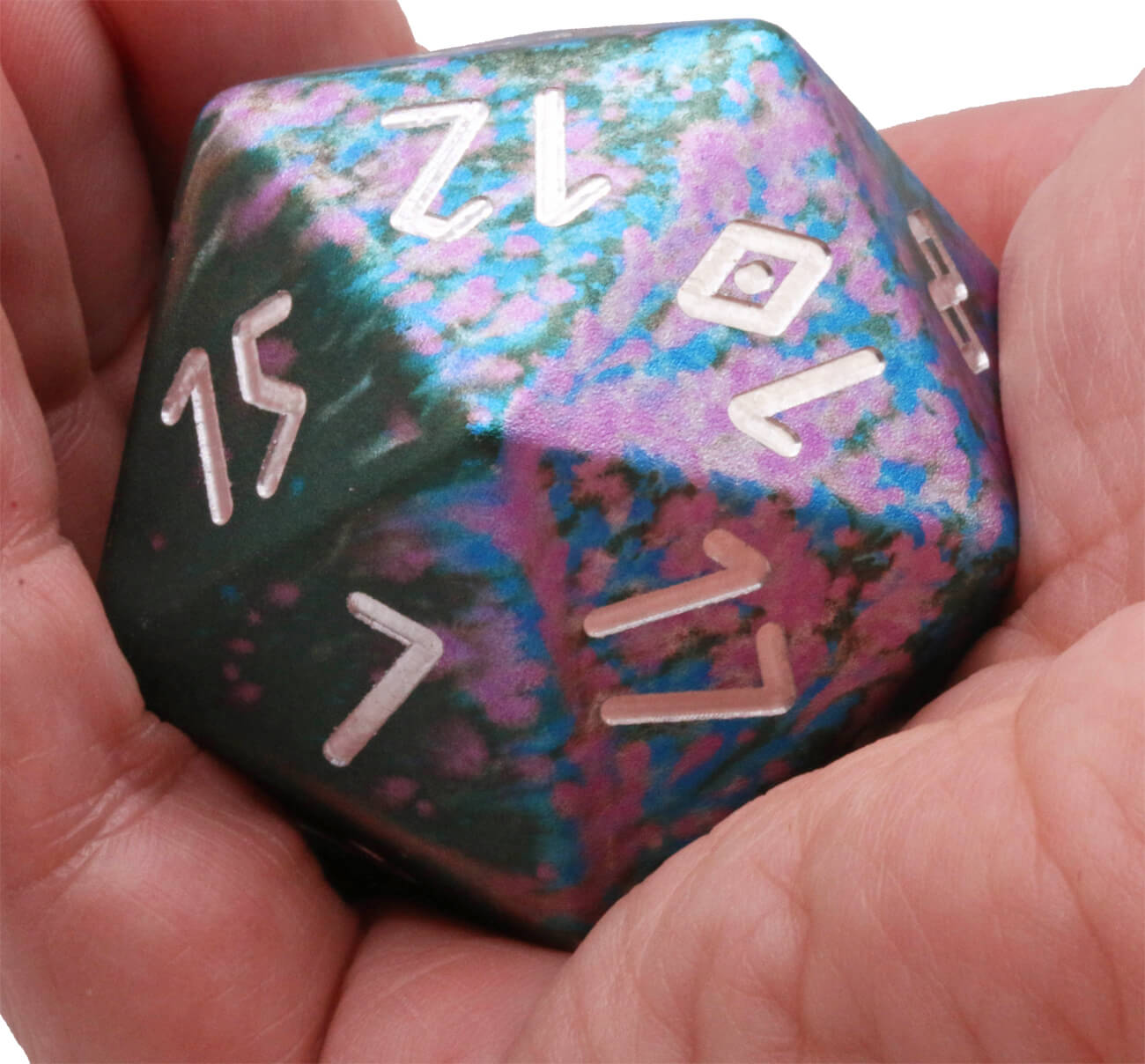 Wondrous Aluminum d20