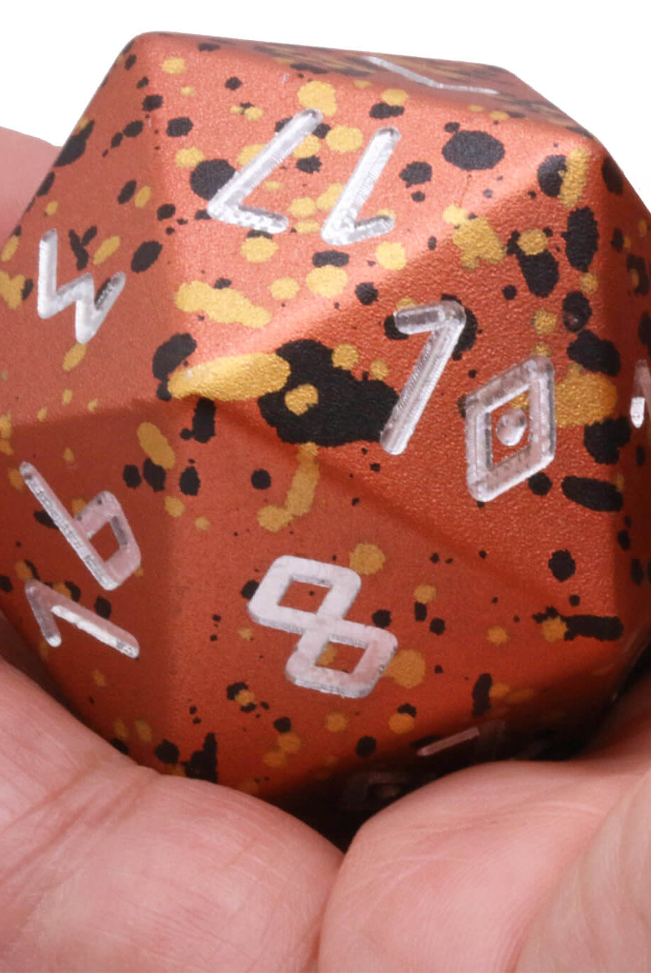 Wondrous Giant D20 Fire