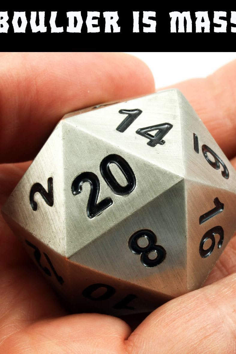 The Boulder d20