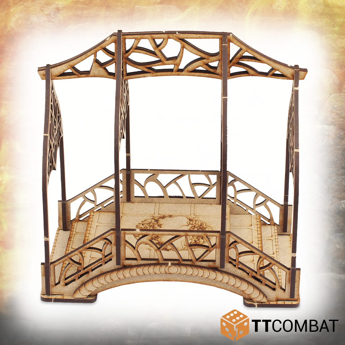 TTRPG Terrain Elven Bridge 4