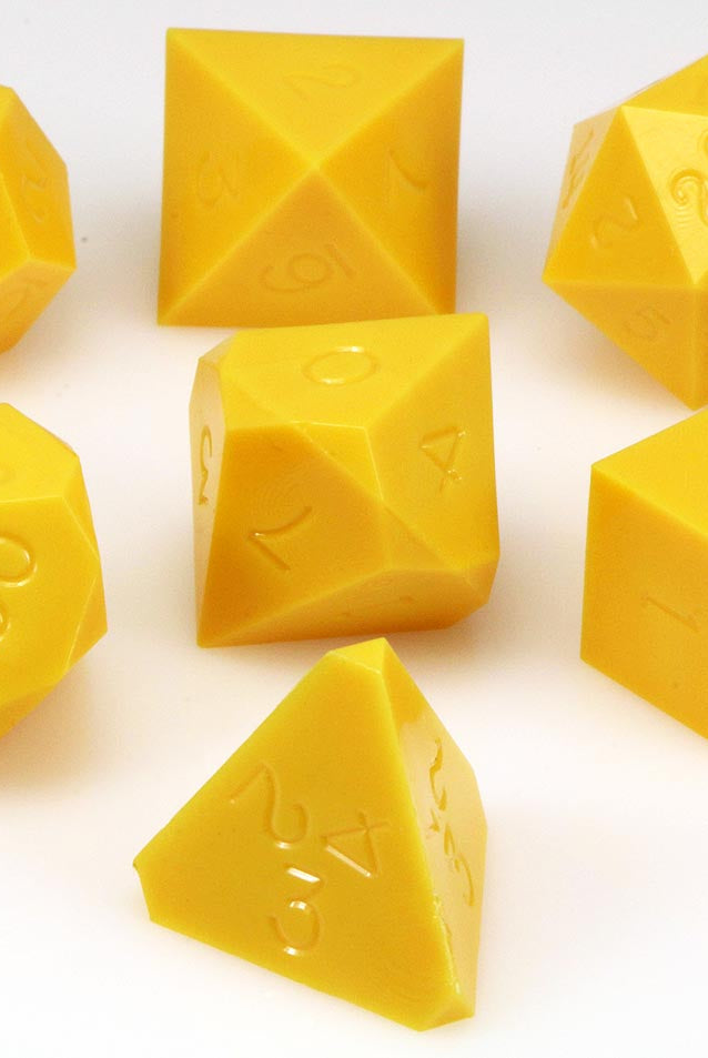 Gamescience Dice Canary Yellow