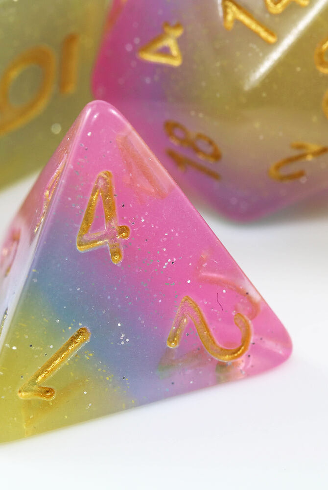 Candyland dice d4
