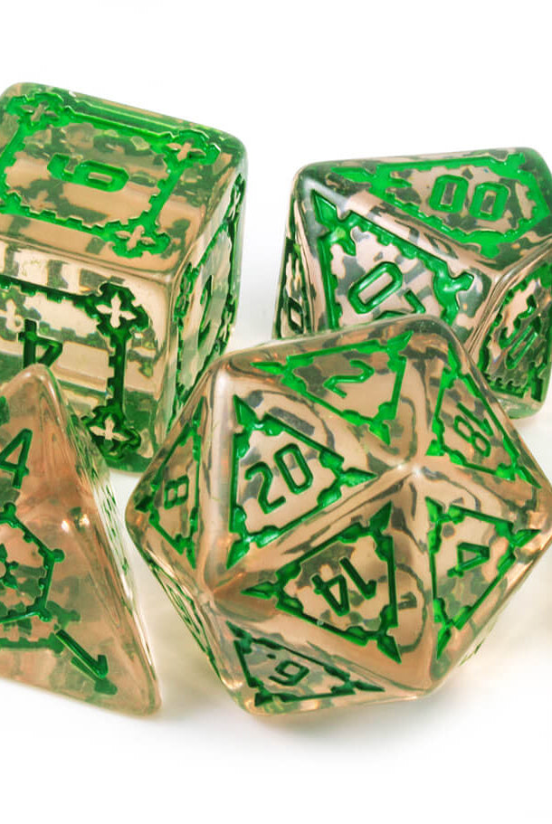 Translucent Smoke Giant Dice