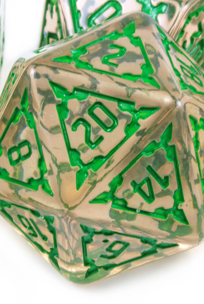 Translucent Smoke Giant Dice 2