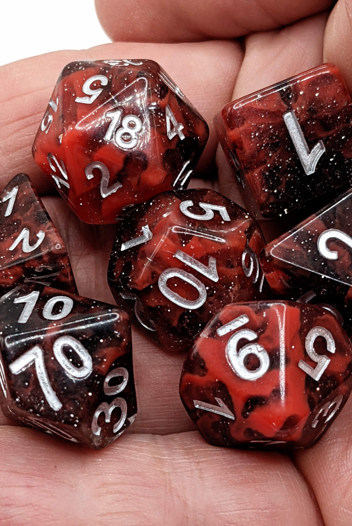 Celestial dice red 3