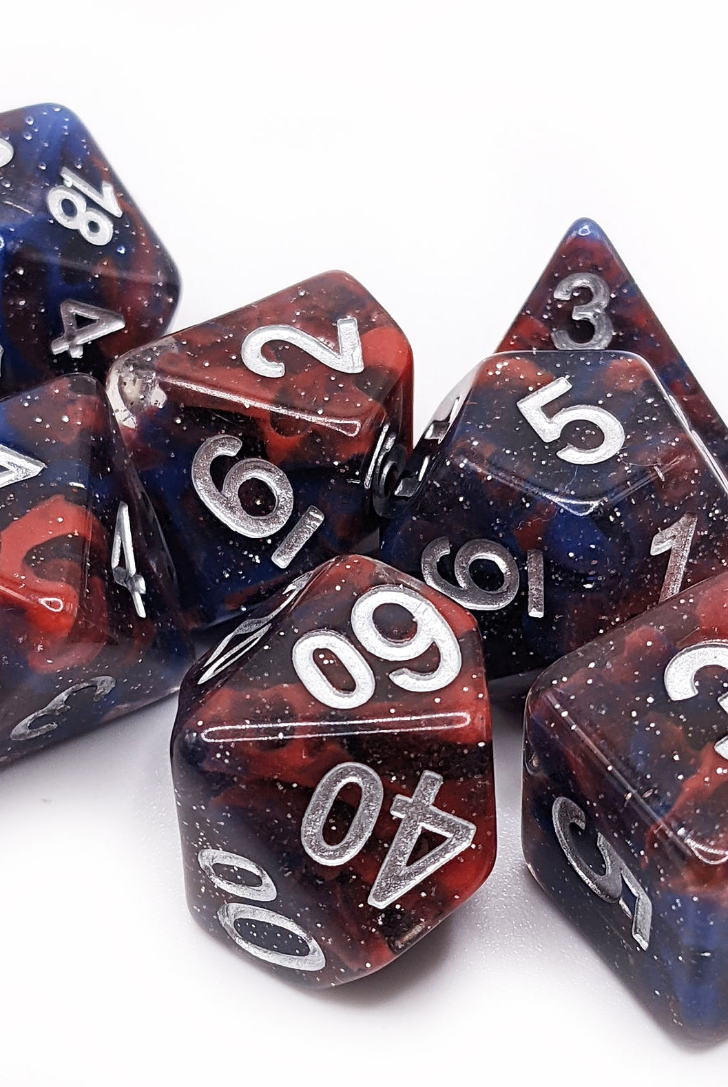 Celestial Dice Red and Blue
