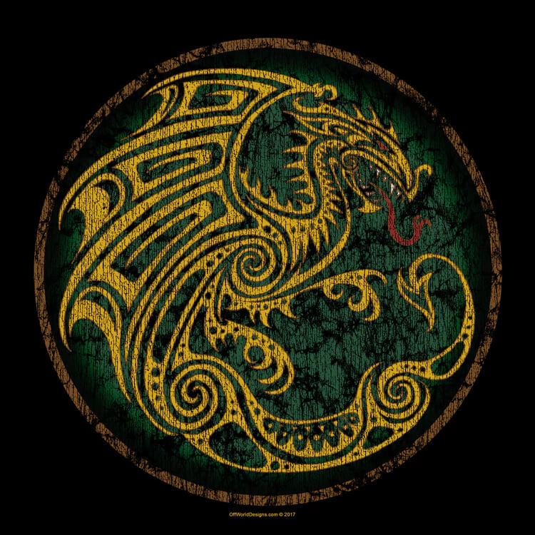 Celtic Dragon RPG T-Shirt