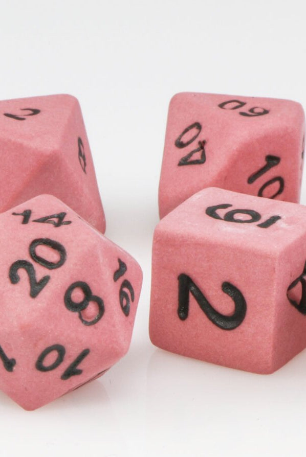 Ceramic Dice Pink Delight