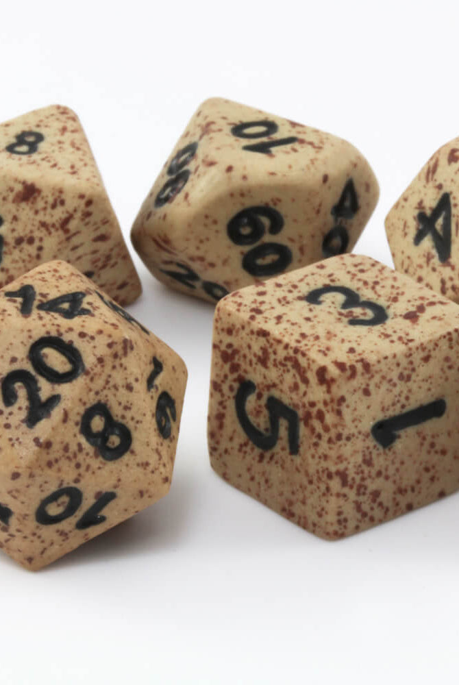 Ceramic Dice Sandstorm