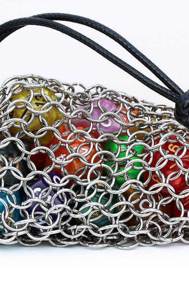 Chain Mail Dice Bag