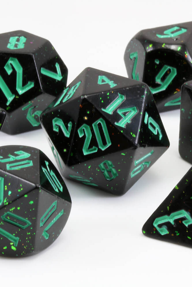 Chaotic Dice with Glitter 2